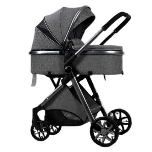 Poussette de luxe et système de voyage léger combiné et siège auto pour bébé
