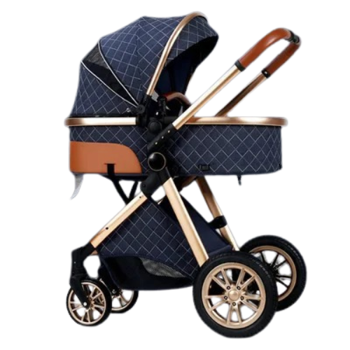 Poussette de luxe et système de voyage léger combiné et siège auto pour bébé