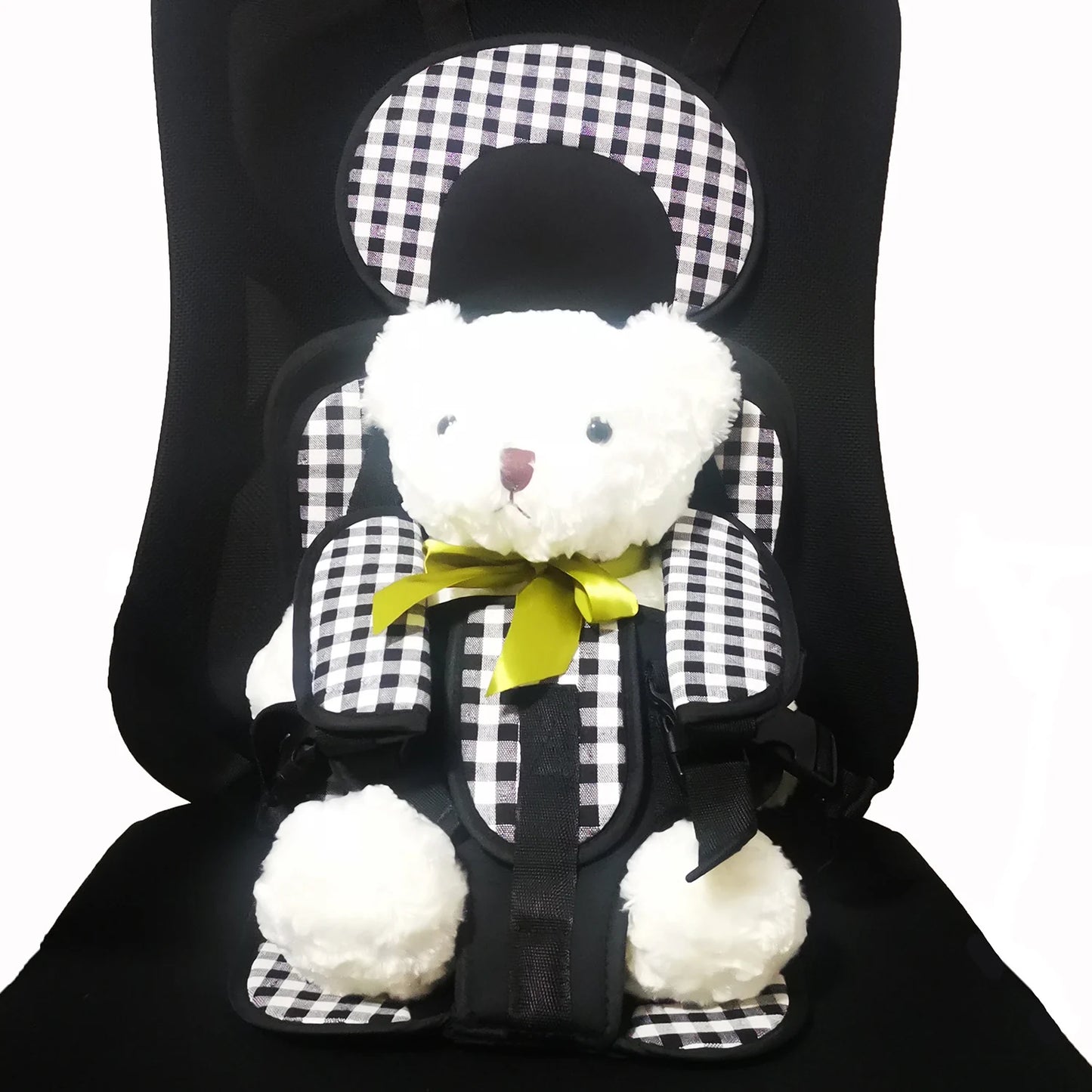 Child Safety Seat Mat Cushion Adjustable Stroller Seat Pad