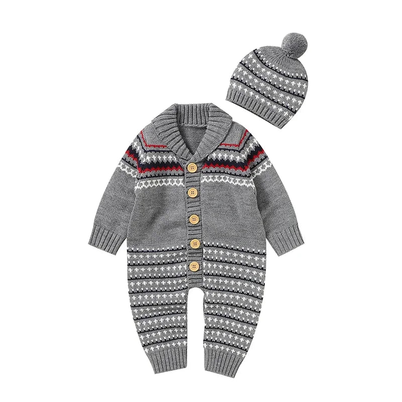 2 Piece Knitted Autumn Outfit