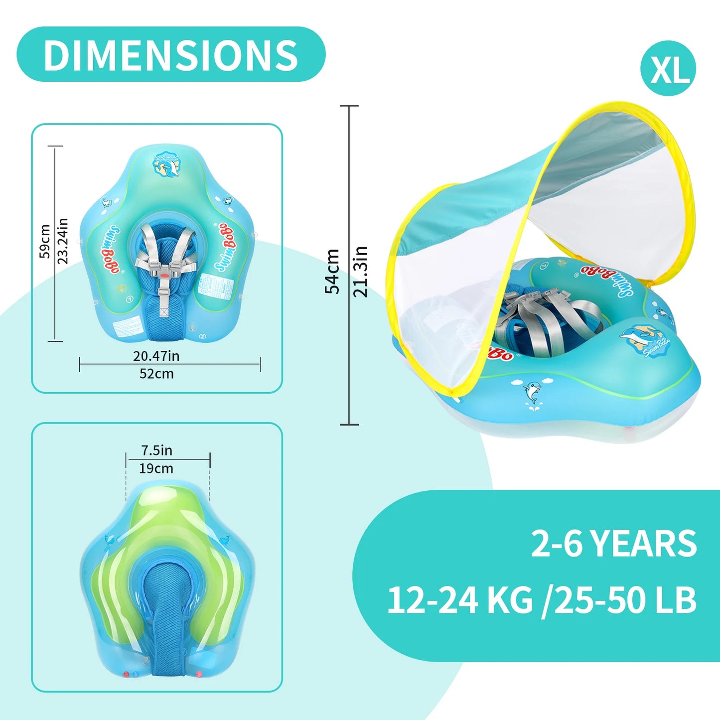 Swimbobo™ Toddler Pool Float