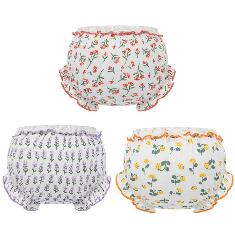 3 Piece Floral Bloomers