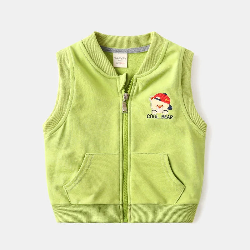 Bear Waistcoat Sleeveless Vest