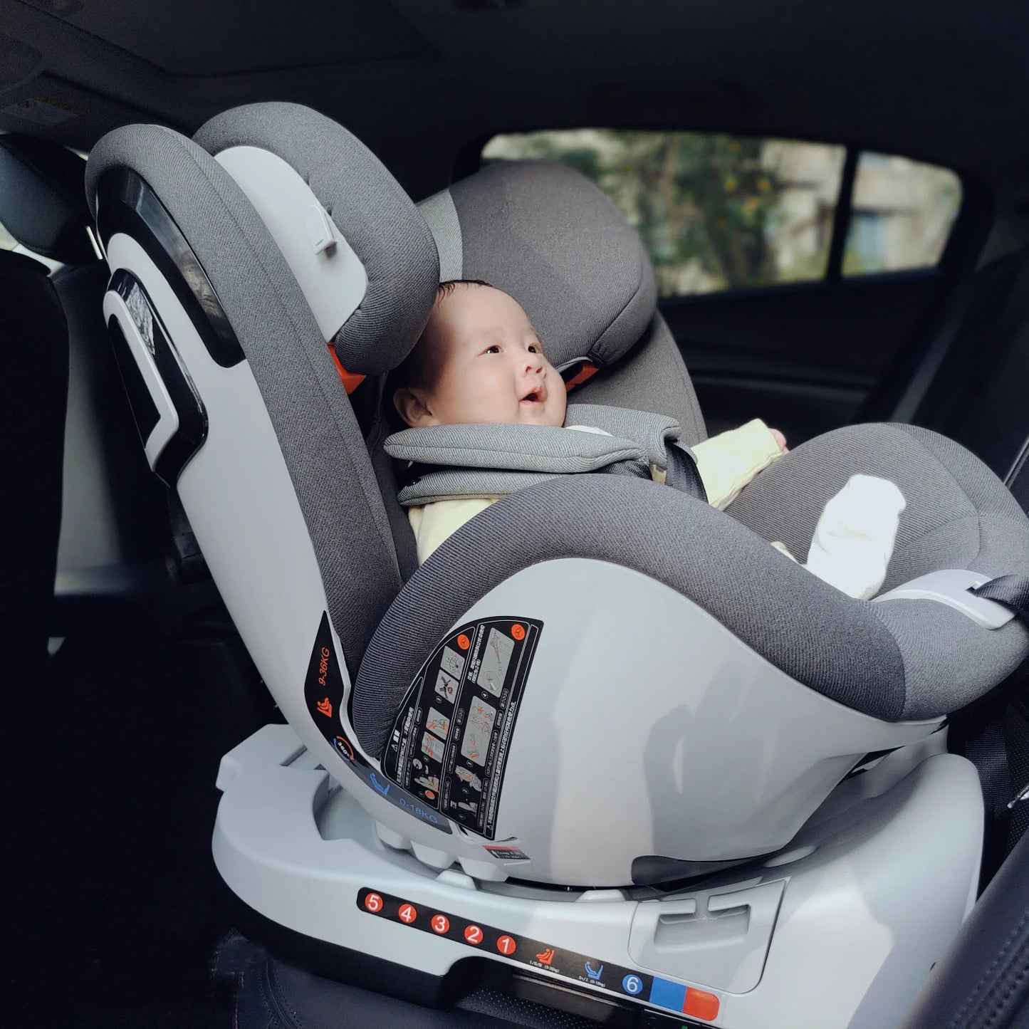 Siège auto 3 en 1, siège auto pour bébé et tout-petit