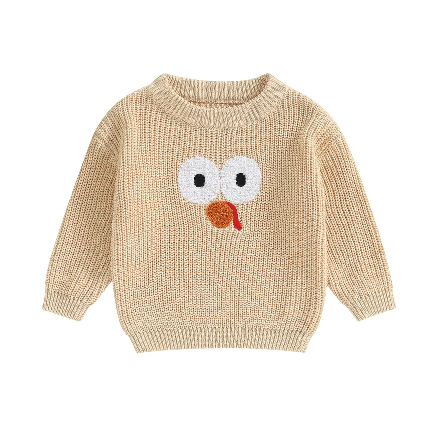 Embroidery Sweaters Long Sleeve O Neck