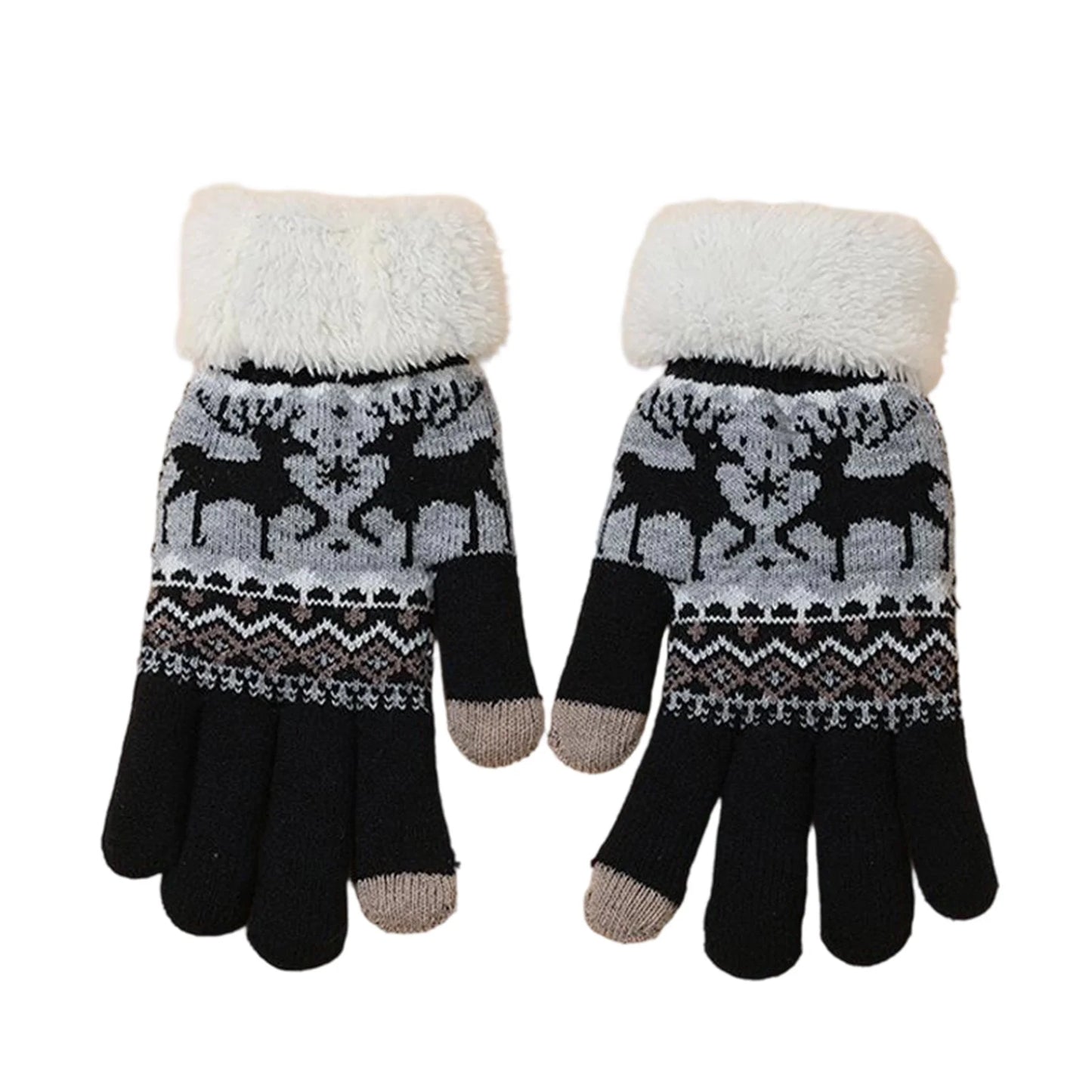 Knitted Acrylic Gloves