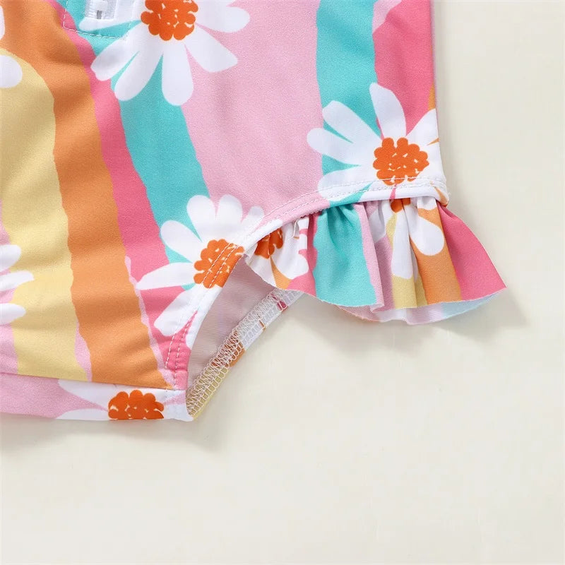 Zipper Swimwear Bodysuit