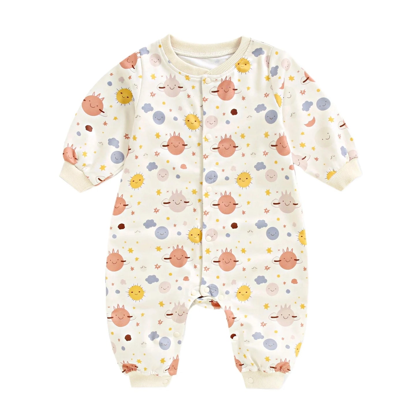 Infants Floral & Fauna Jumpsuit
