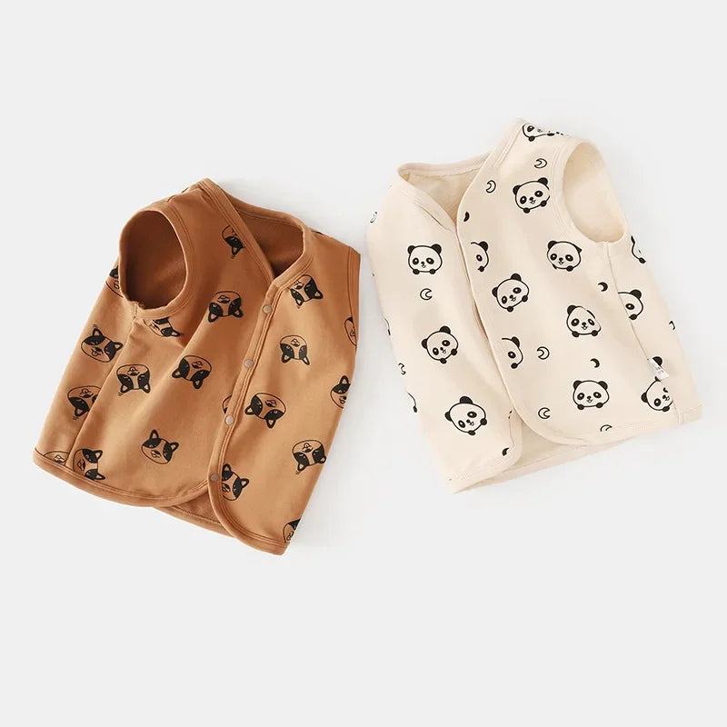 Baby Toddler Reversible Sleeveless Vest
