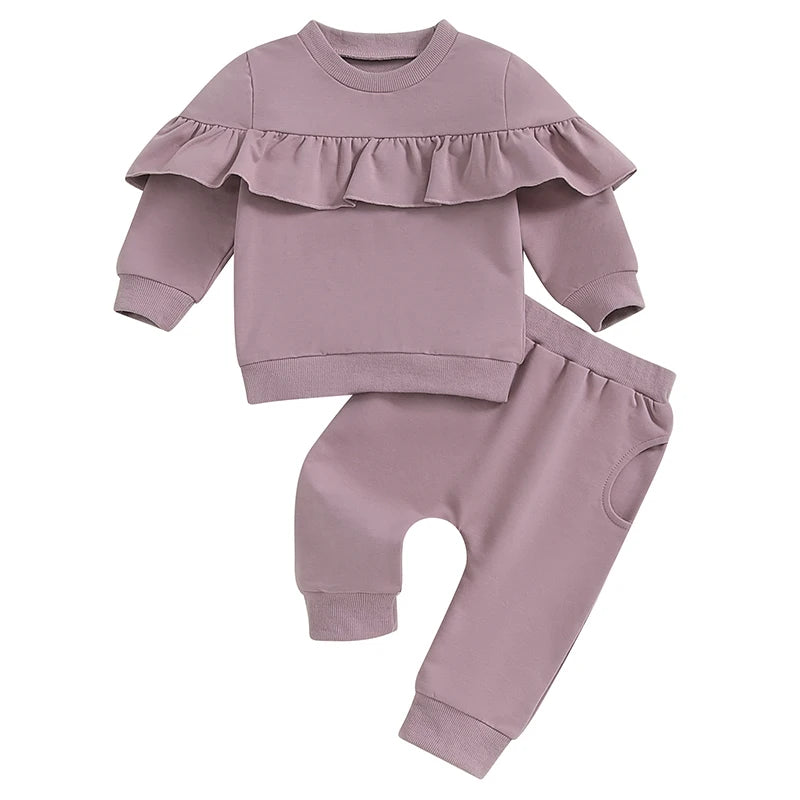 2 Piece Set Autumn Baby Girl Outfits