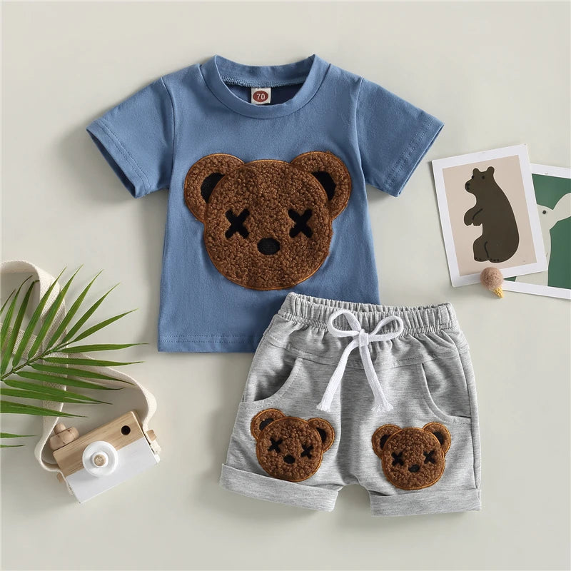 2 Piece Embroidered Casual