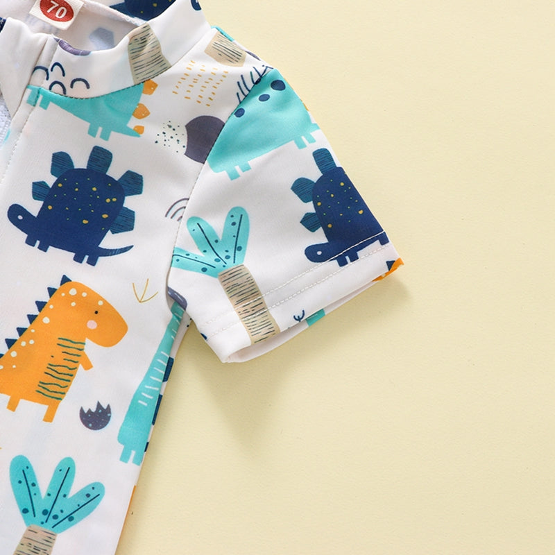 Cartoon Dinosaur Swimsuit