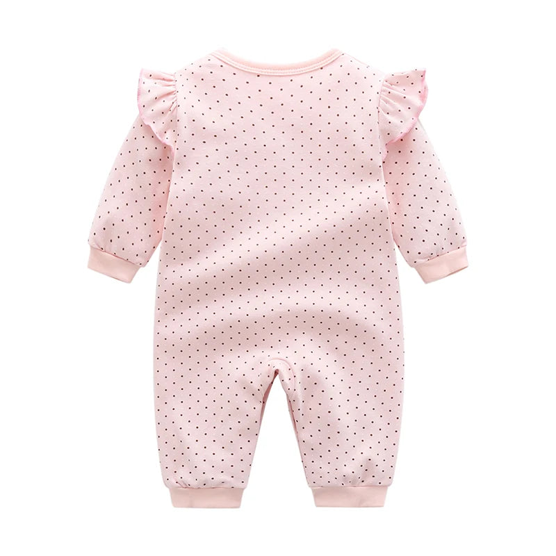 Blossom Polka Dot Infant Jumpsuit