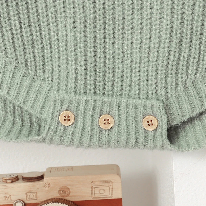 Soft Textured Long Sleeve Bodysuit