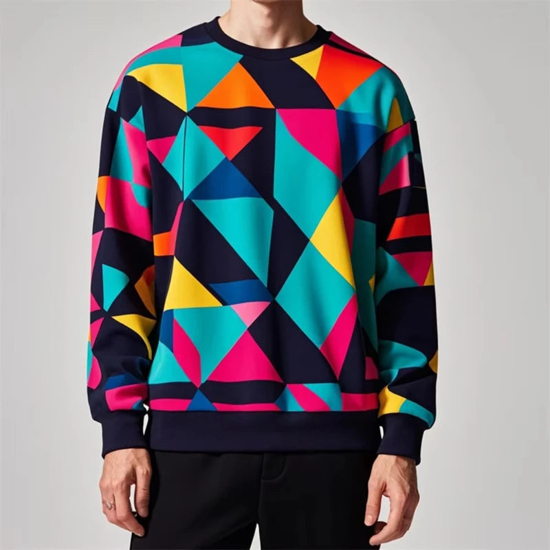 Pullover Sweatshirt Geometry