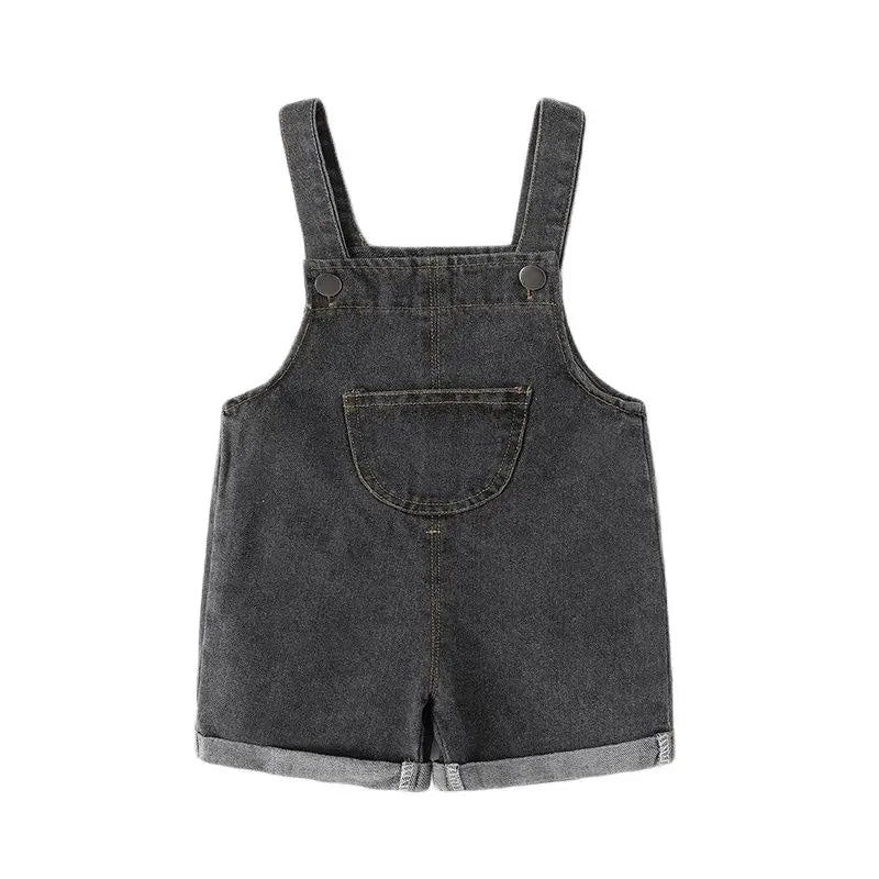 Denim Overall Romper