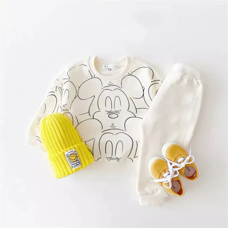 3 Piece Pooh Knitted Waffle Tracksuit