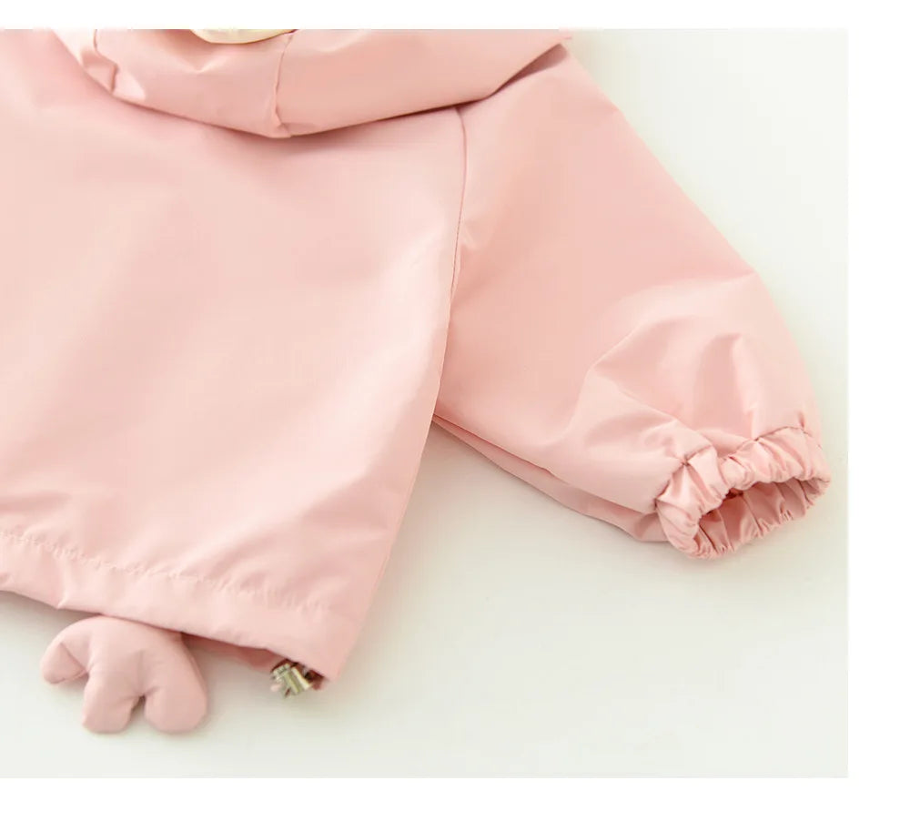 Bird Hooded Jacket Outwear Jacket