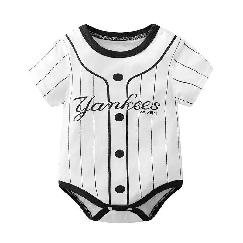 Newborn Boys Summer 100% Cotton Cute Body Suits