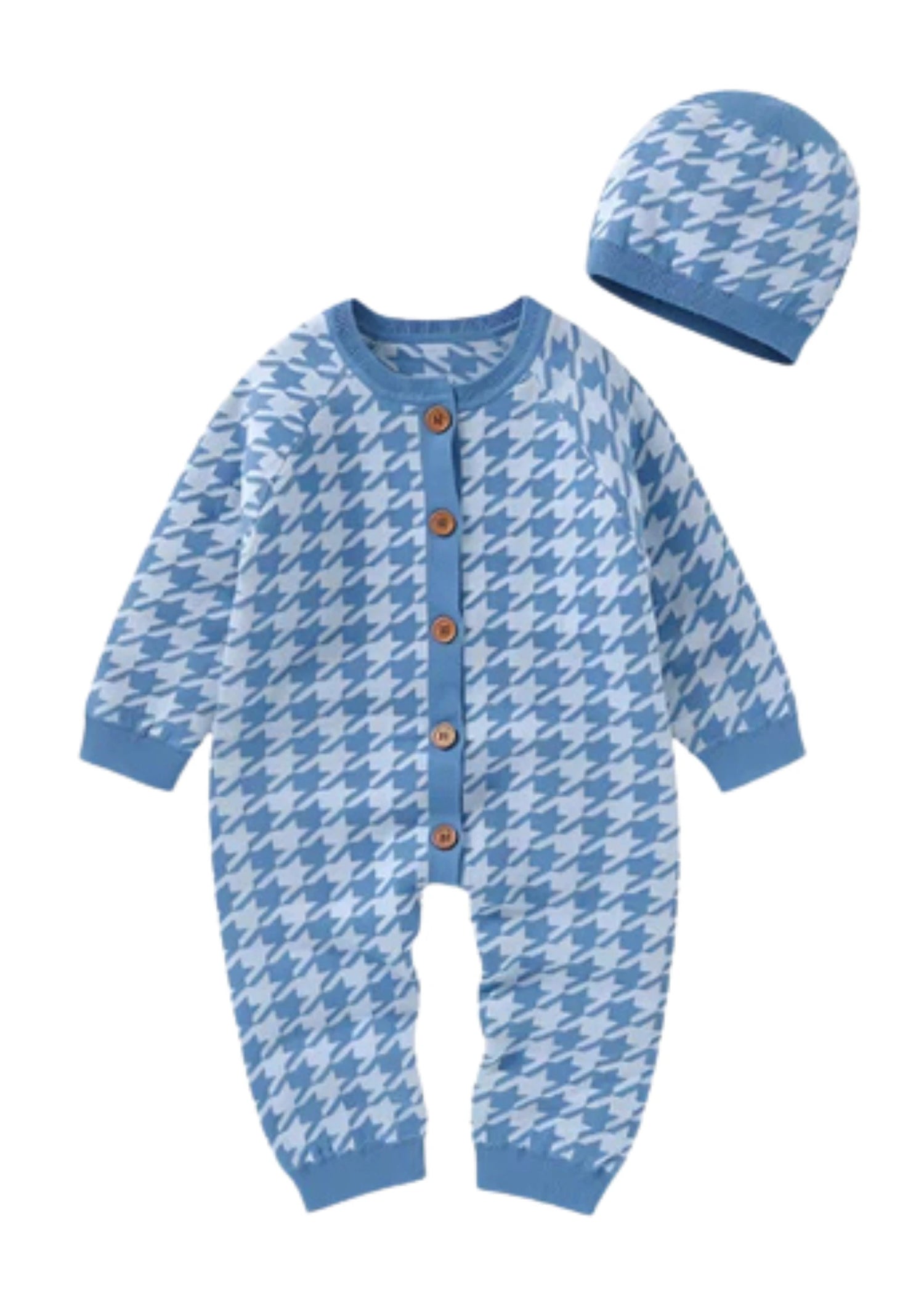 Fashion Knitted Grow Suit