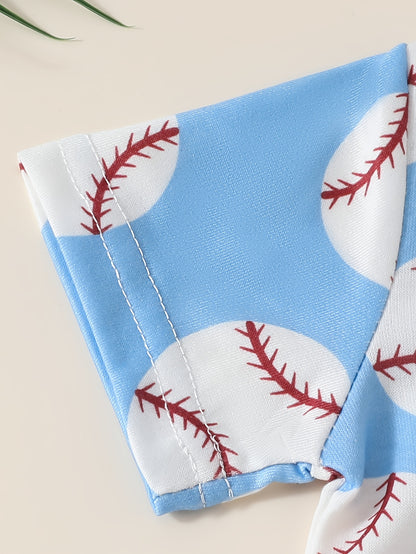 Ensemble de 2 pièces de tenue de baseball tendance