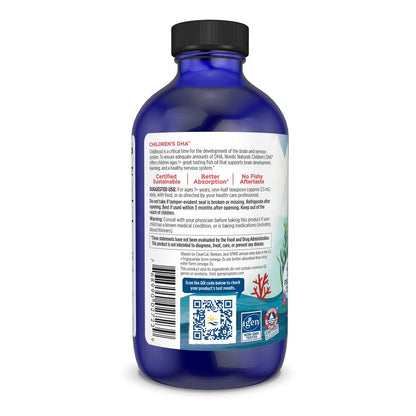Children'S DHA Liquid, 530 Mg, Strawberry, Fish Oil, 8 Oz