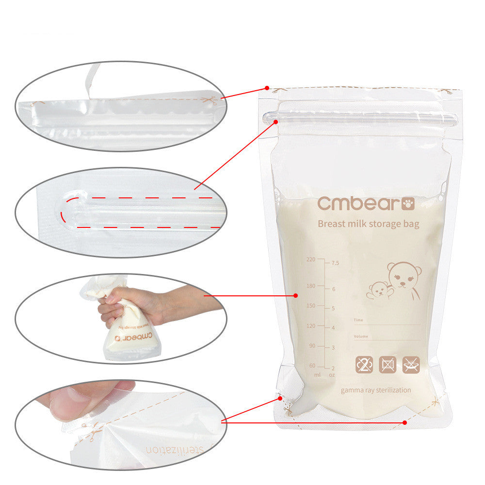 Breast Milk Storage Bag 30 Pieces