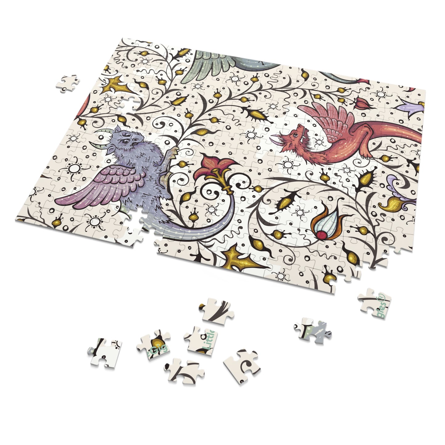 Kids Educational Jigsaw Puzzle with Tin