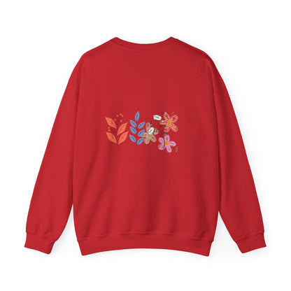 Floral Chic Artisanal Sweatshirt