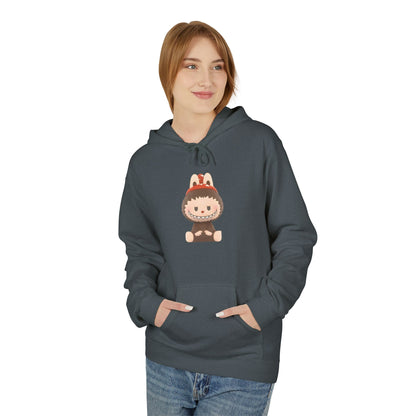 Labubu Character Fleece Hoodie