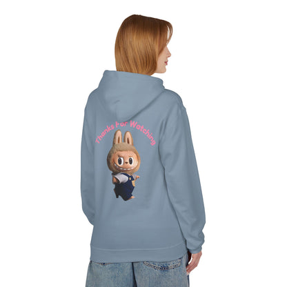 Labubu Character Fleece Hoodie
