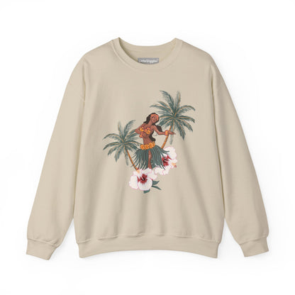 Tropical Chic Artisanal Sweatshirt