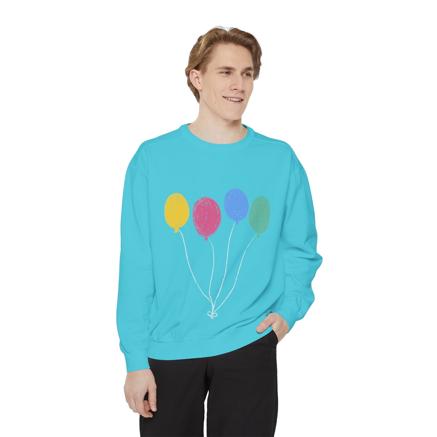 Colorful Balloon Design Unisex Sweatshirt