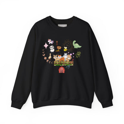Farm Animal Crewneck Sweatshirt