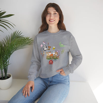 Farm Animal Crewneck Sweatshirt