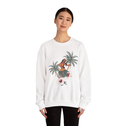 Tropical Chic Artisanal Sweatshirt