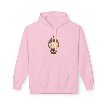 Labubu Character Fleece Hoodie