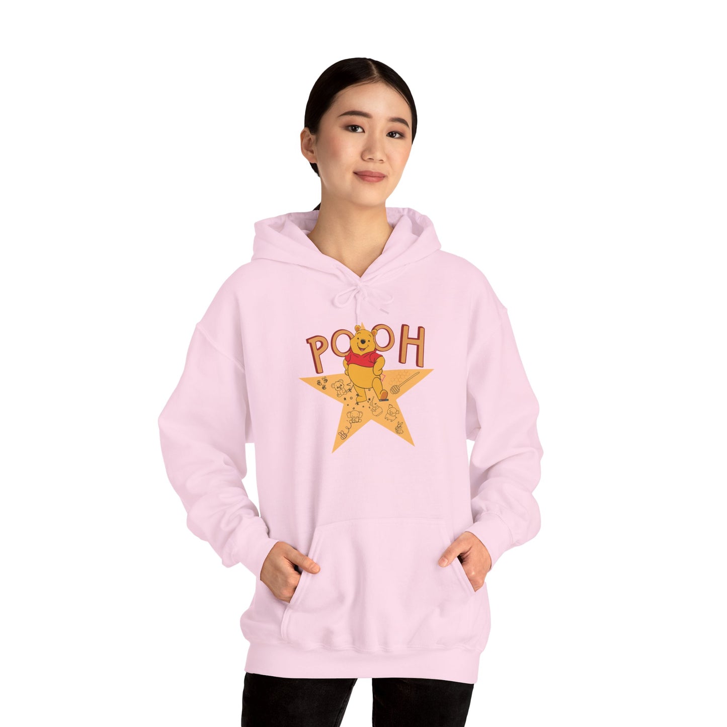 Pooh Themed Hooded Sweatshirt