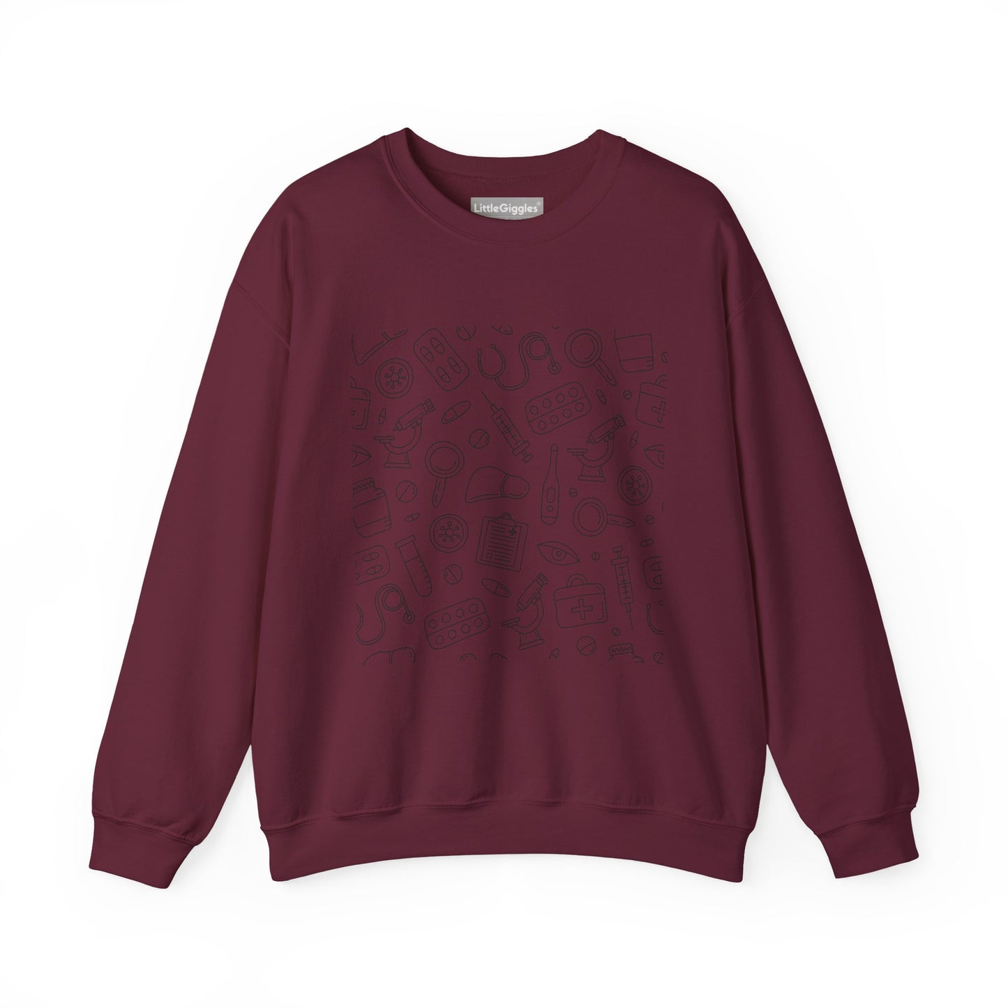 Doodle Chic Artisanal Sweatshirt