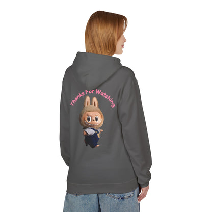 Labubu Character Fleece Hoodie