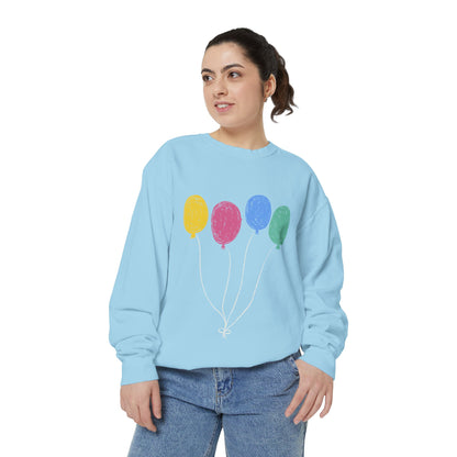 Colorful Balloon Design Unisex Sweatshirt