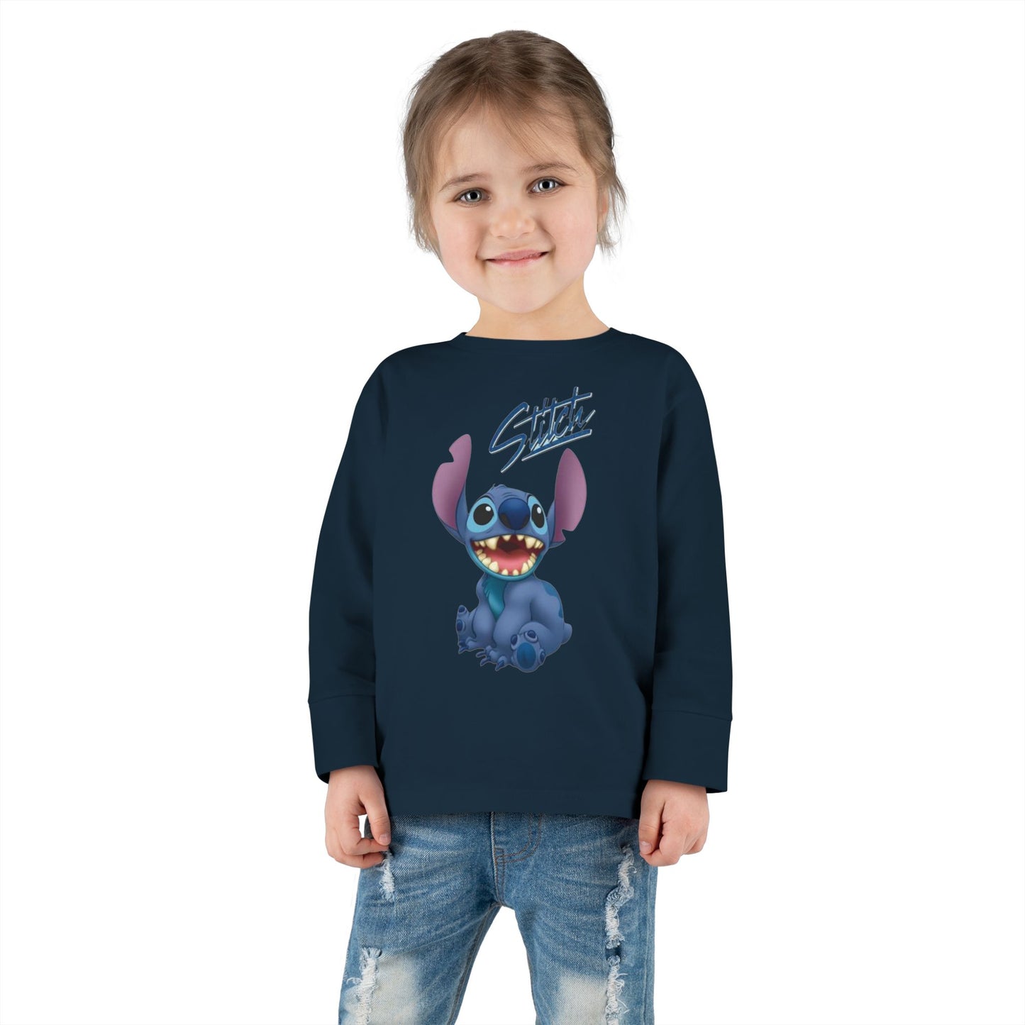 Stitched Toddler Long Sleeve Tee