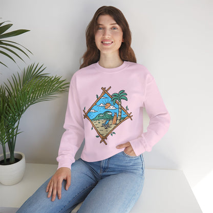 Beach Vibes Crewneck Sweatshirt