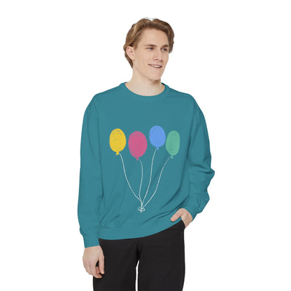 Colorful Balloon Design Unisex Sweatshirt