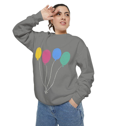 Colorful Balloon Design Unisex Sweatshirt
