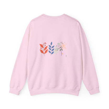Floral Chic Artisanal Sweatshirt