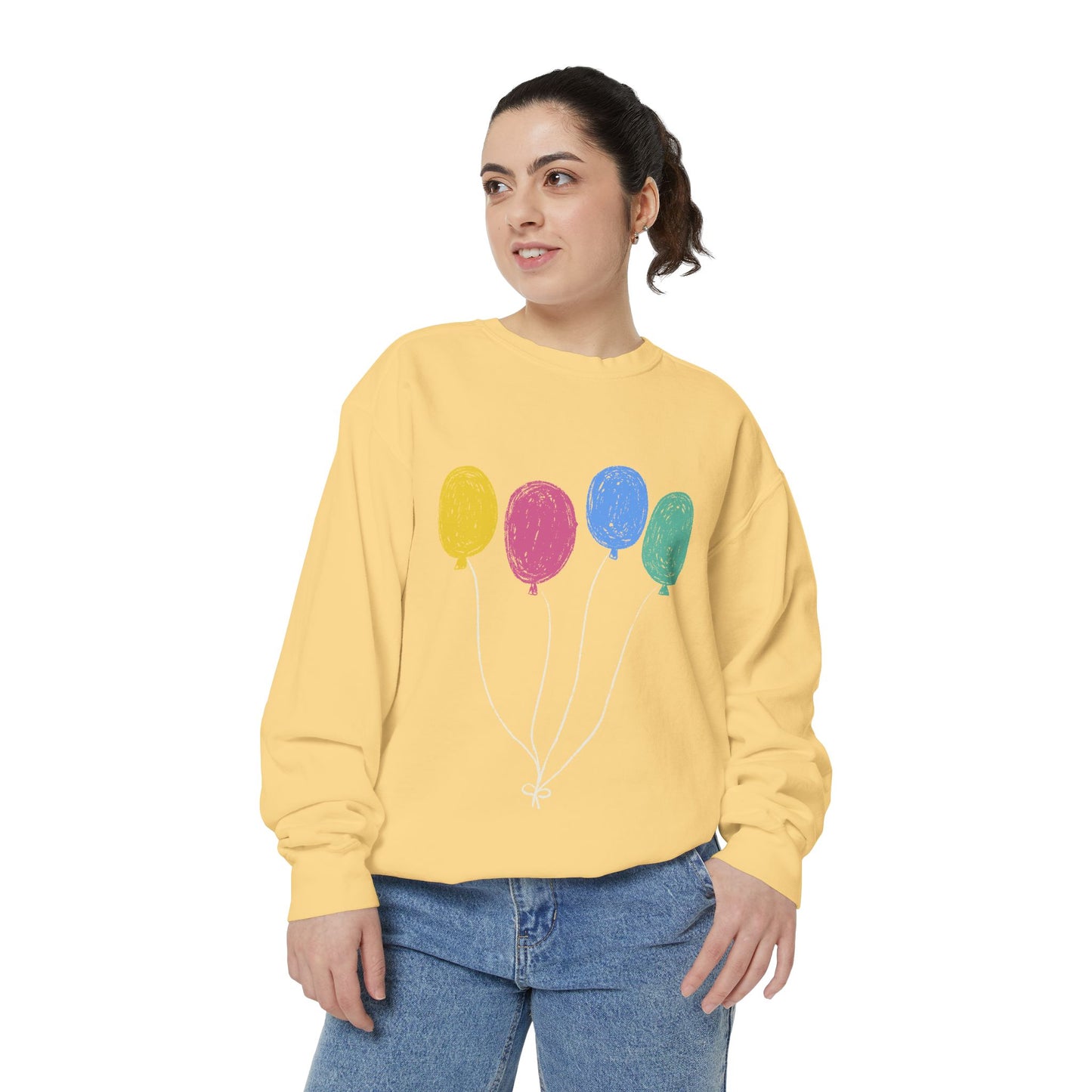Colorful Balloon Design Unisex Sweatshirt