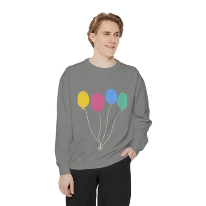 Colorful Balloon Design Unisex Sweatshirt