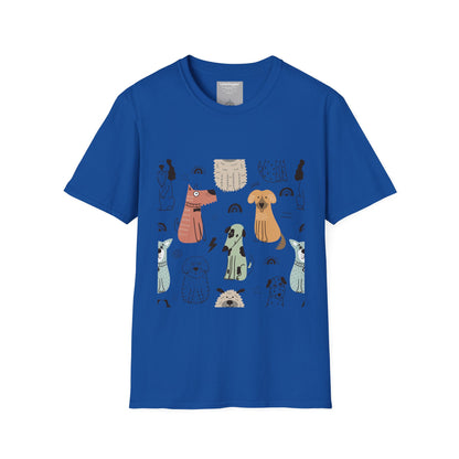Playful Pet-Themed Unisex T-Shirt