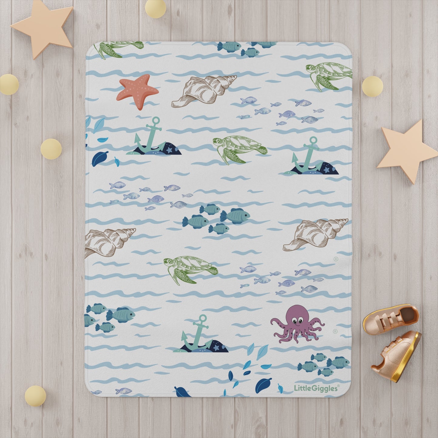 Animal Toddler Blanket